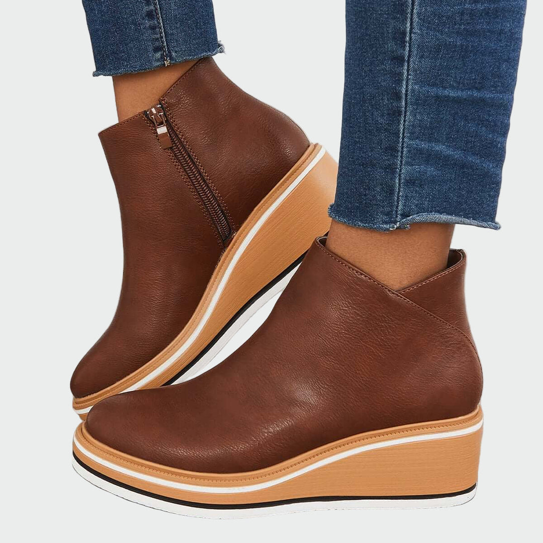 נעלי עור אורטופדיות