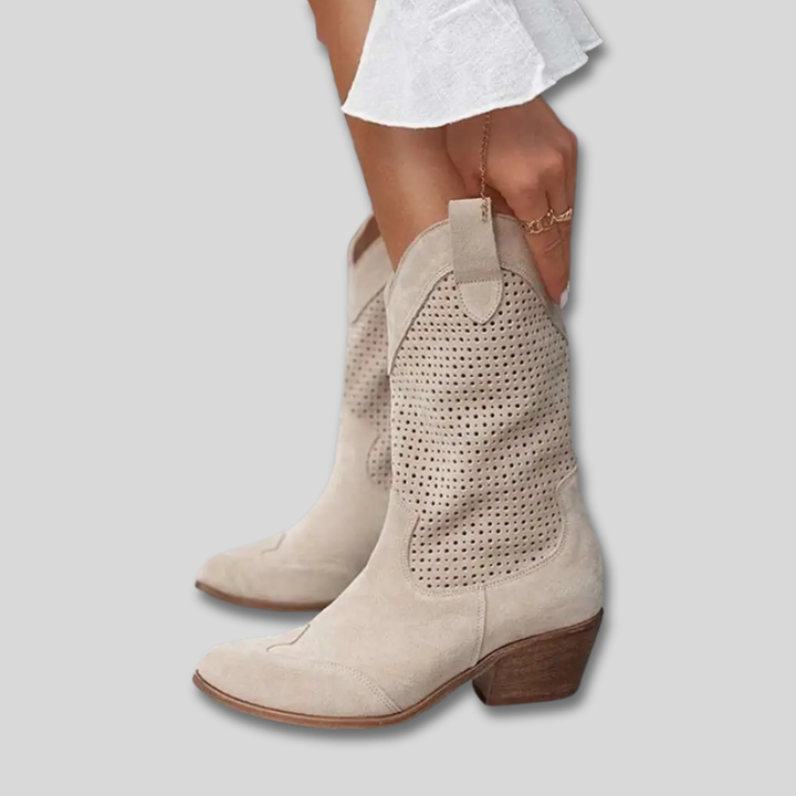 ריאנון - מגפי ankle אלגנטיים