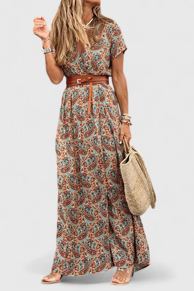 מילרינה - שמלת בגזרת A אלגנטית