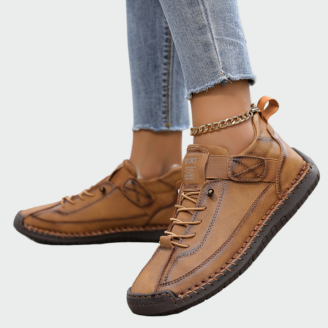 נעלי ספורט עור אורטופדיות