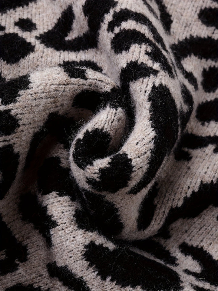 שיקו™ | סוודר מנומר לנשים