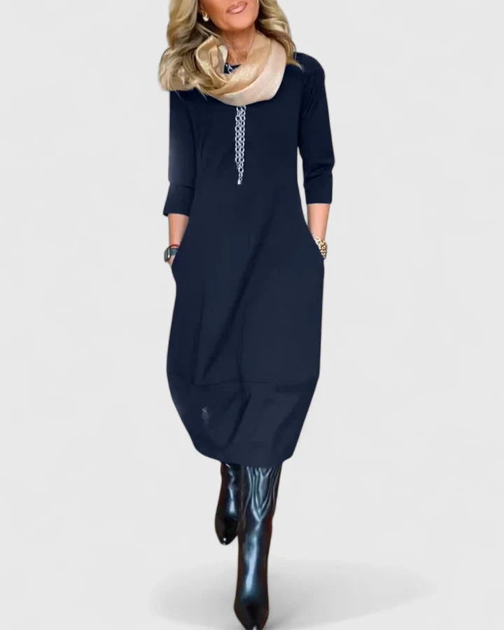 דנישקה - שמלת מידי אלגנטית