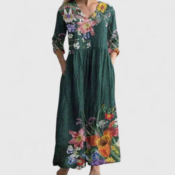 קימברה - שמלת מידי מתוחכמת