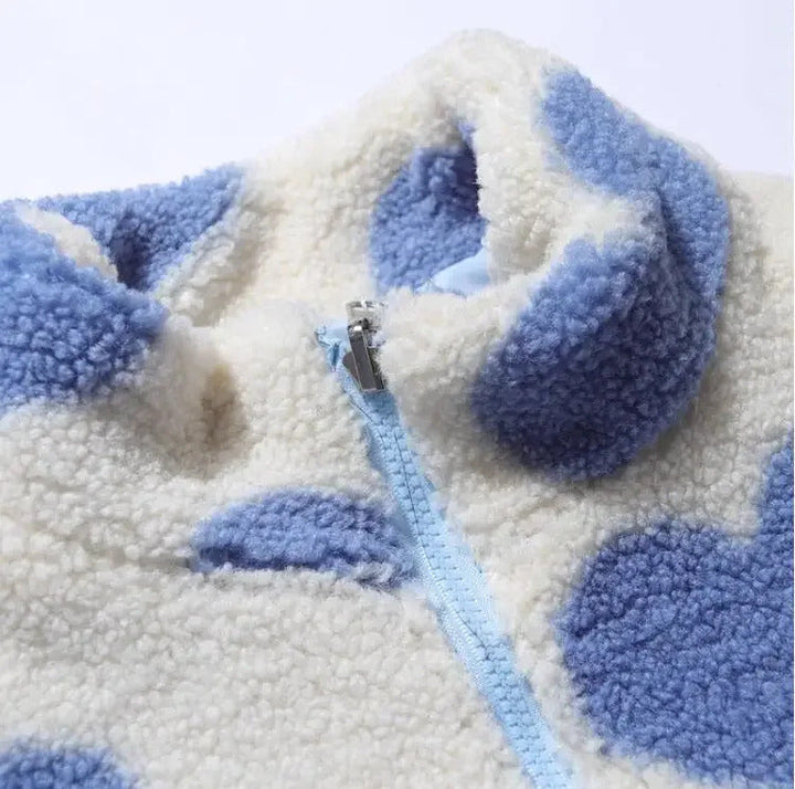 הארט™ | ג’קט הפיך עם הדפס לבבות