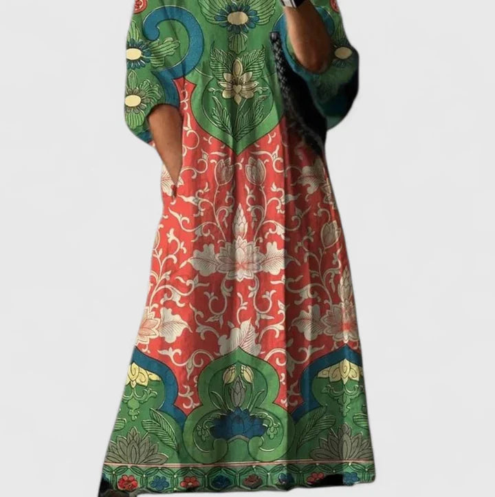 קימברה - שמלת מידי מתוחכמת