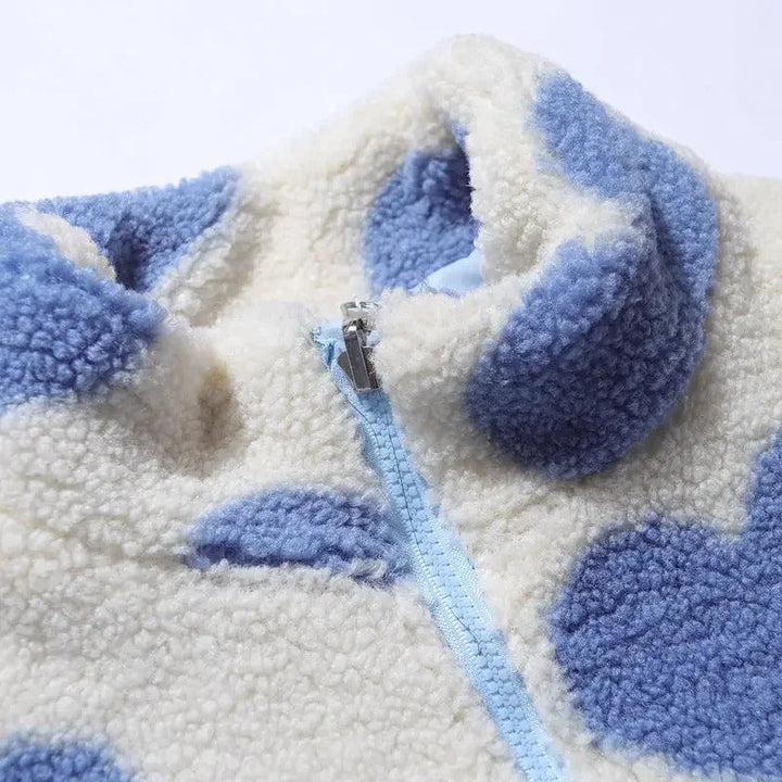 הארט™ | ג’קט הפיך עם הדפס לבבות