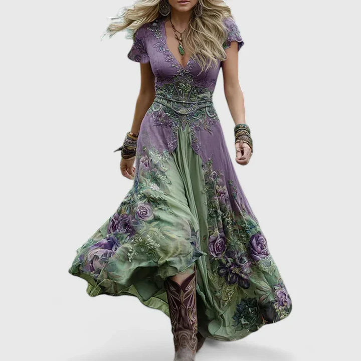 סידנה - שמלת מקסי אלגנטית