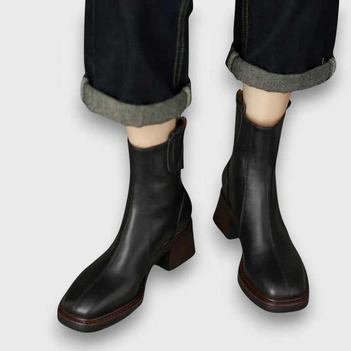 פיאן – מגפיים קלאסיים מעור איכותי