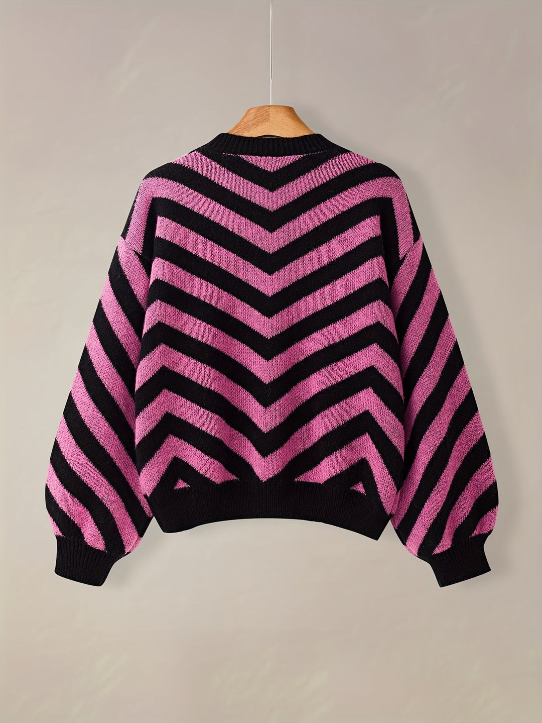 סטרייפ™ | סוודר פסים בלוקי צבע לנשים